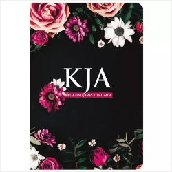 Bíblia King James Atualizada Slim Capa Dura Floral Pink